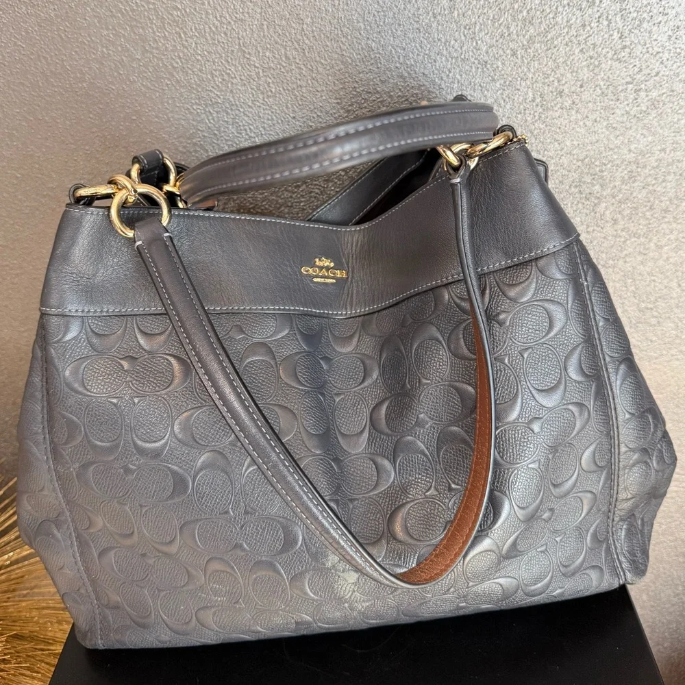 Coach Black and Brown Hobo Bag - Picture 6 of 16